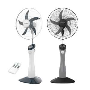 QASA 18INCH FREE STANDING CURVY RECHARGEABLE FAN QRF-7918