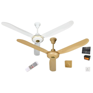 QASA 56INCH DC/AC SOLAR INVERTER CEILING FAN WITH REMOTE CONTROL QCF-56C