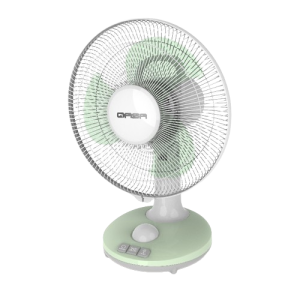 QASA 12INCH AC/DC RECHARGEABLE TABLE FAN QRF-2912