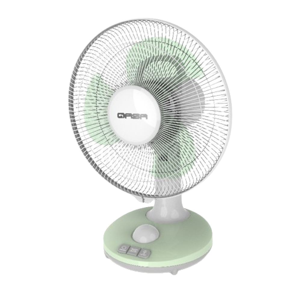 QASA 12INCH AC/DC RECHARGEABLE 3in1 SOLAR TABLE FAN  QRF-2912