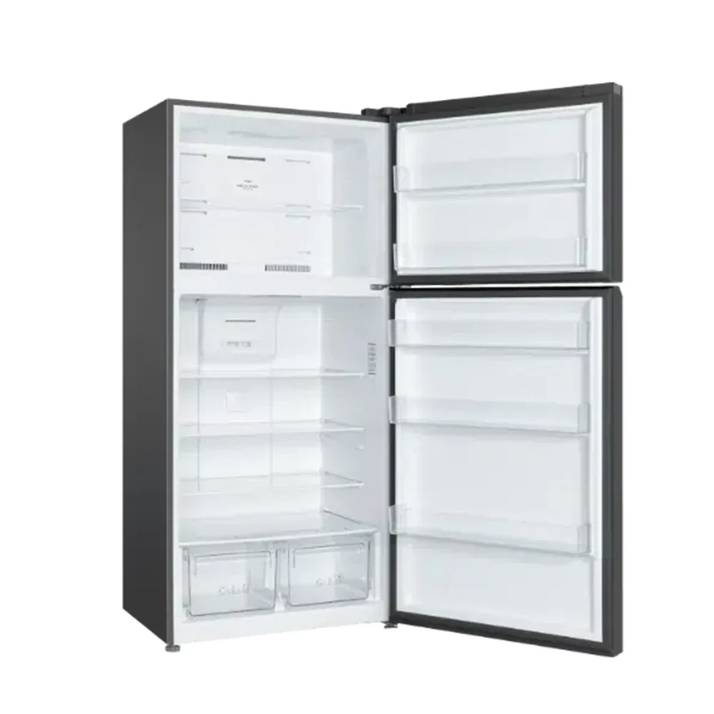 TCL 538L Double Door Refrigerator – No-Frost, Silver, Water Dispenser (P545TMS)