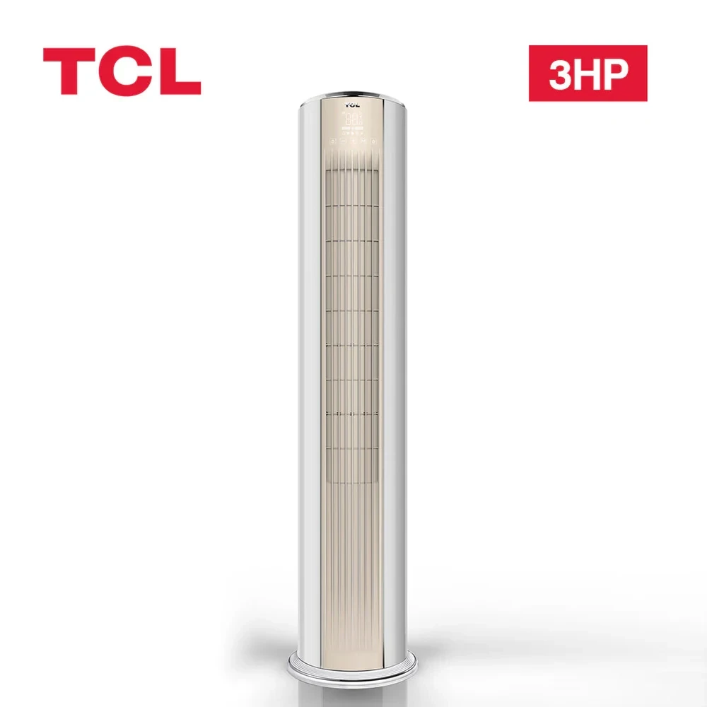 TCL 3HP Standing Inverter Air Conditioner – Cooling Only, R32 Refrigerant, White (TAC-24CFD/MCI)