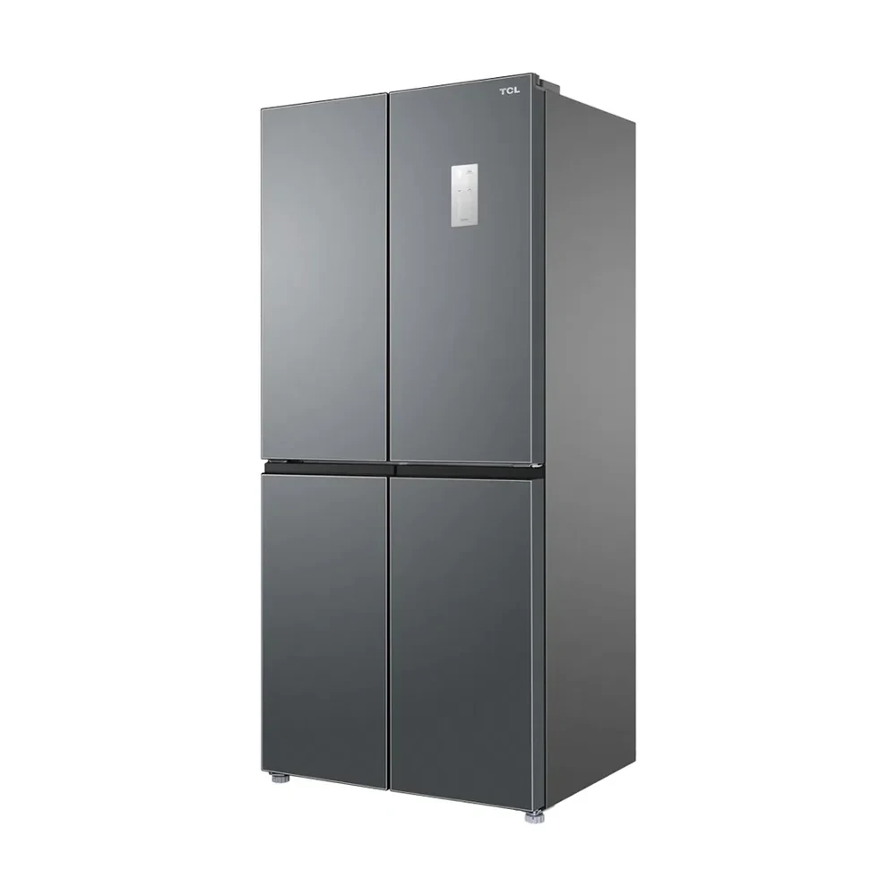 TCL 571L Side-by-Side Refrigerator – No Frost, Twin Eco Inverter, Silver (P570CD)