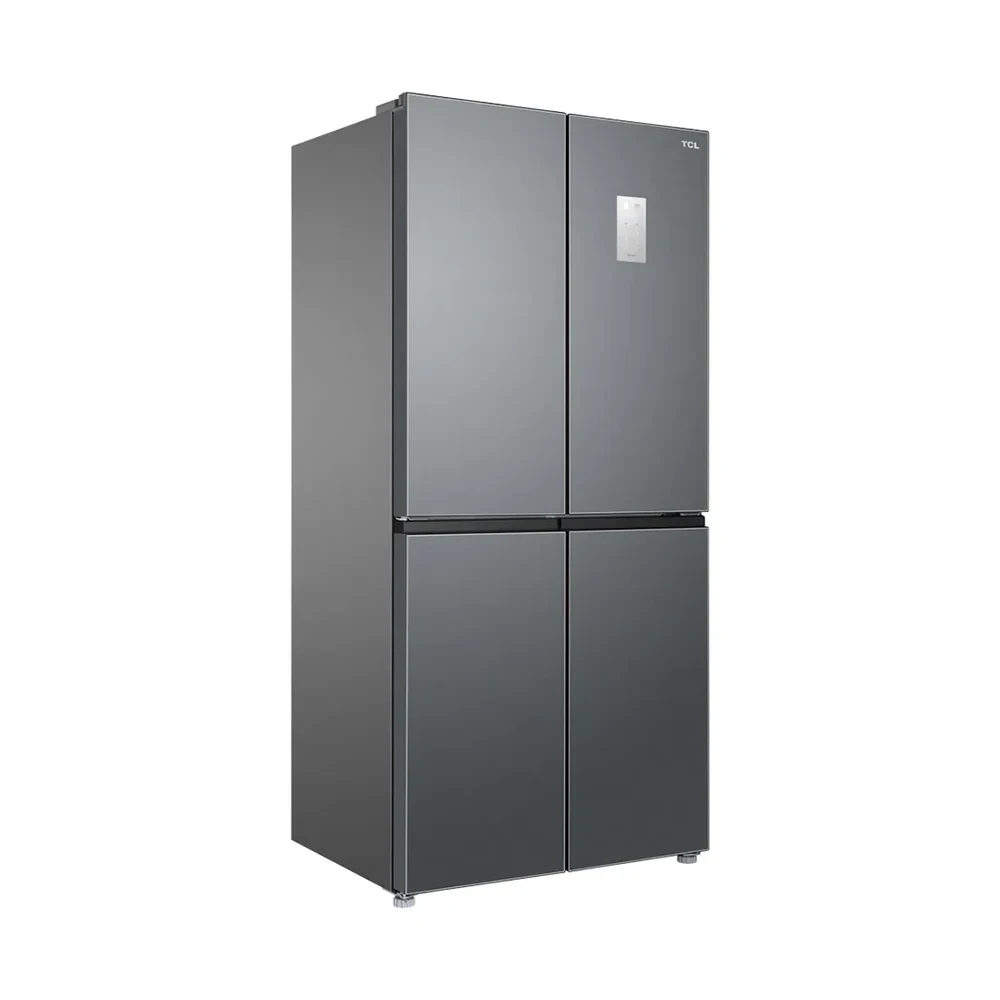 TCL 571L Side-by-Side Refrigerator – No Frost, Twin Eco Inverter, Silver (P570CD)