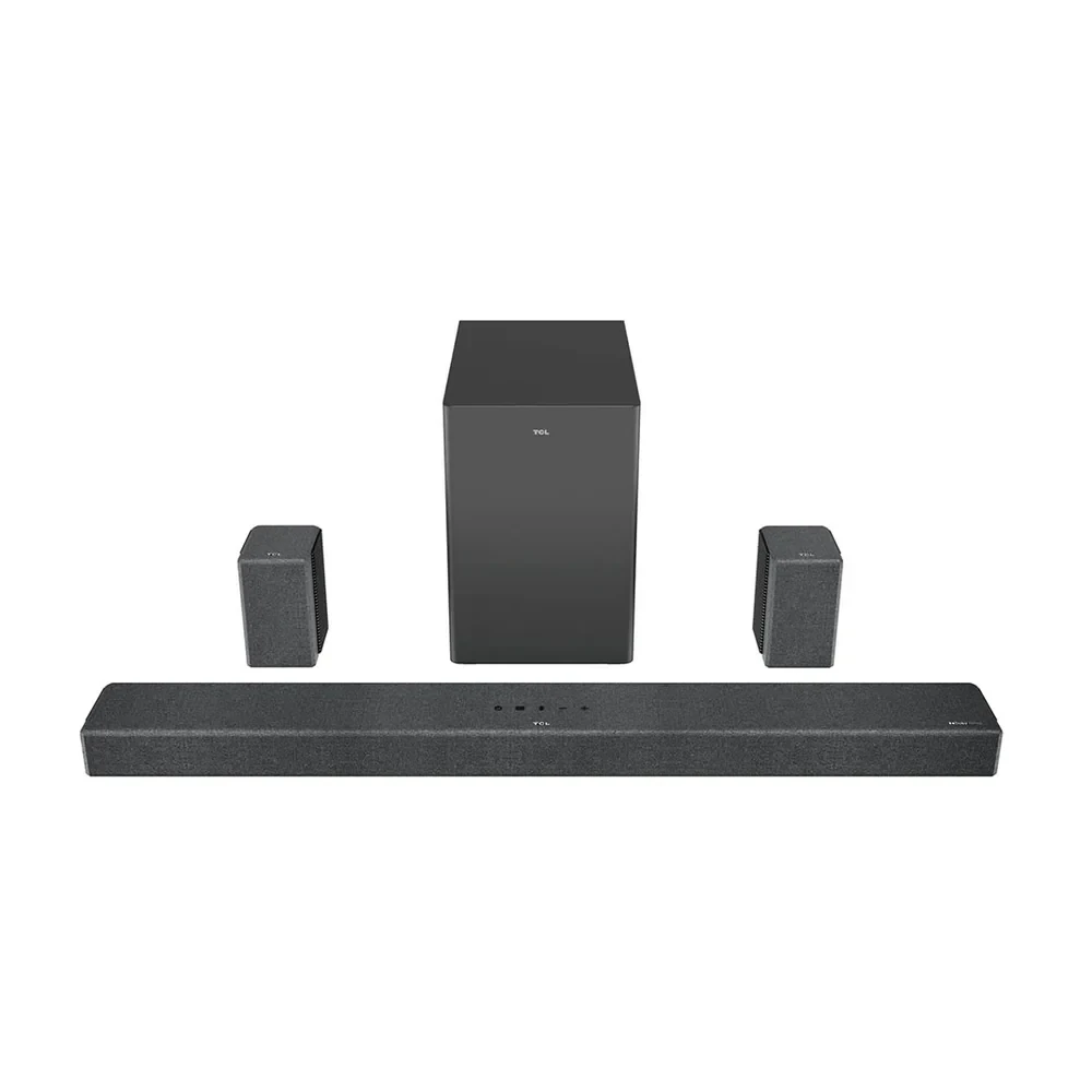 TCL X937U 7.1.4 Channel Soundbar with Wireless Subwoofer – 1020W Dolby Atmos & DTS:X, AI Sonic Adaptation
