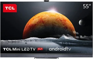 TCL 55-Inch C825 4K Mini-LED QLED Android TV – Dolby Vision IQ, IMAX Enhanced