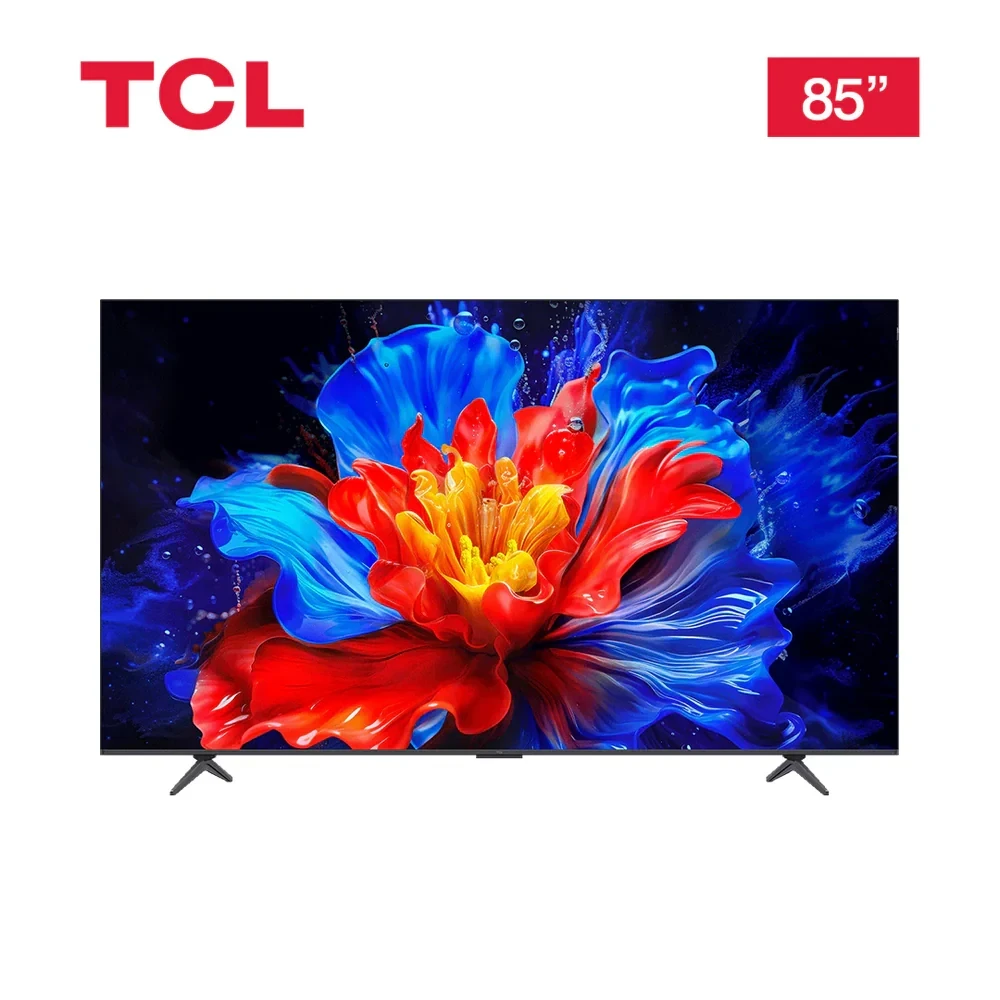 TCL 85P8K 85-Inch QLED 4K UHD Google TV – 144Hz, Dolby Atmos, ONKYO 2.1 Hi-Fi Sound