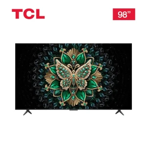 TCL 98 Inch QD-Mini LED 4K UHD Google TV (98C6K) – Dolby Vision IQ•Atmos, 144Hz, AiPQ Pro, FreeSync Premium Pro