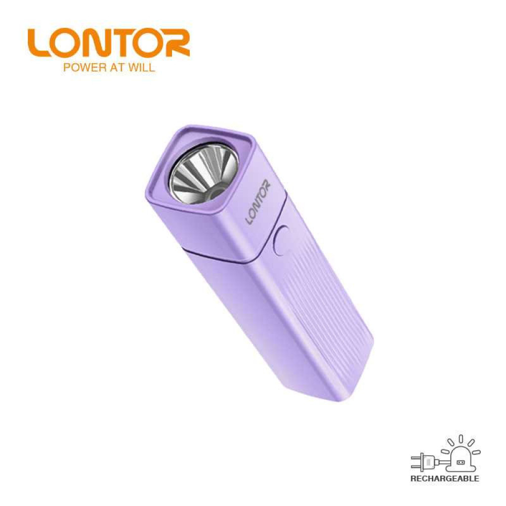Lontor CTL-TH392A-800 Rechargeable LED Torch