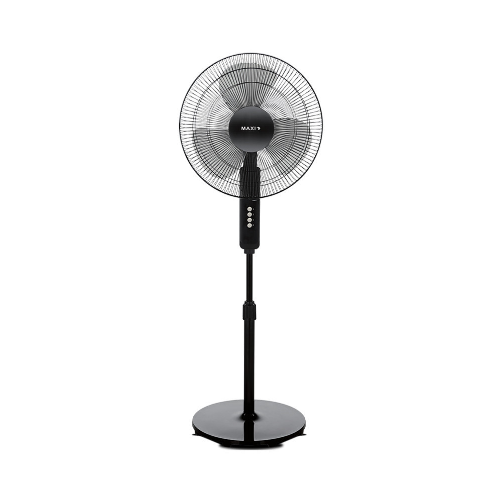 MAXI 16INCH FREE STANDING BLACK  FAN (40-19MR)