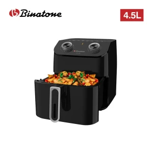 Binatone 4.5L Air Fryer (BAF-4500) – Healthy, Fast & Family-Sized
