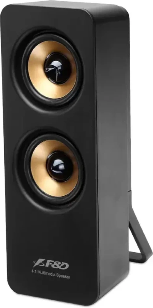 F&D F7700X-28 28W Bluetooth Speaker with Subwoofer, DJ Lights & Optical Input – Black