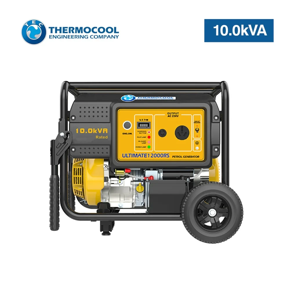 Haier Thermocool 10.0kVA/8.0kW Petrol Generator (TEC GEN PTR LRG ULT12000RS) – Remote Start, Copper Coil, Fuel Efficient
