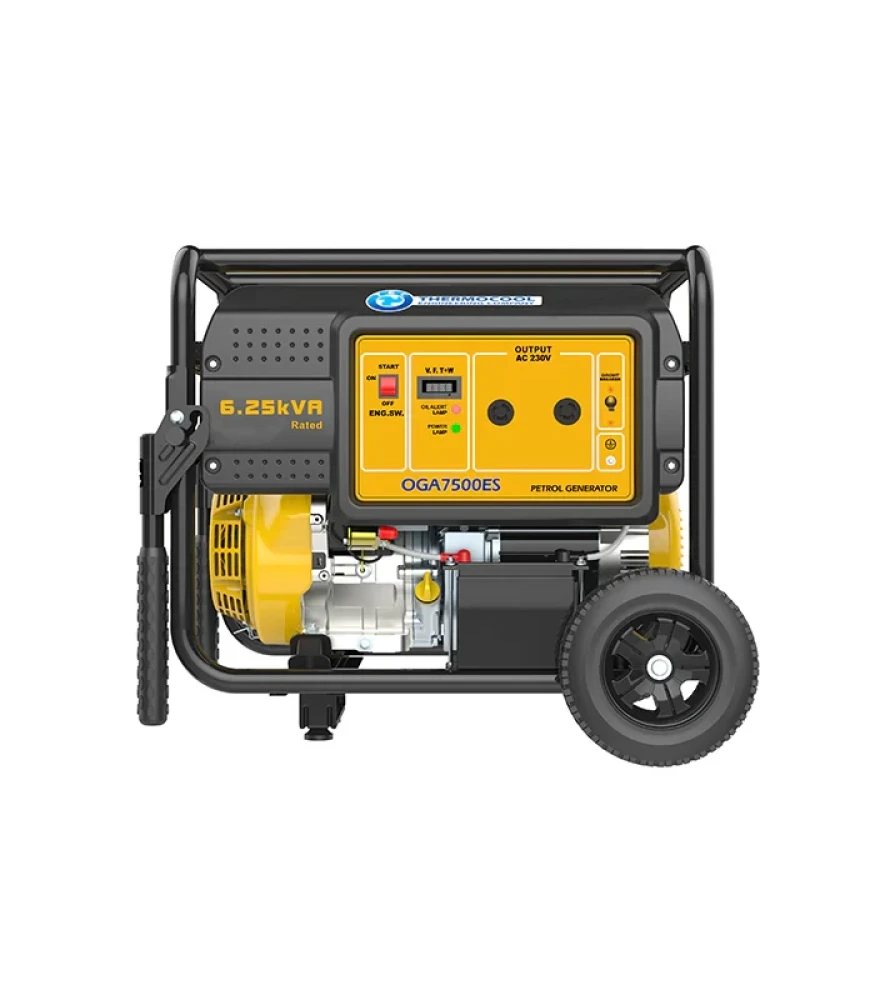 Haier Thermocool 6.25kVA/5.0kW Petrol Generator (TEC OGA 7500ES) – Easy Start, Copper Coil, Fuel Efficient
