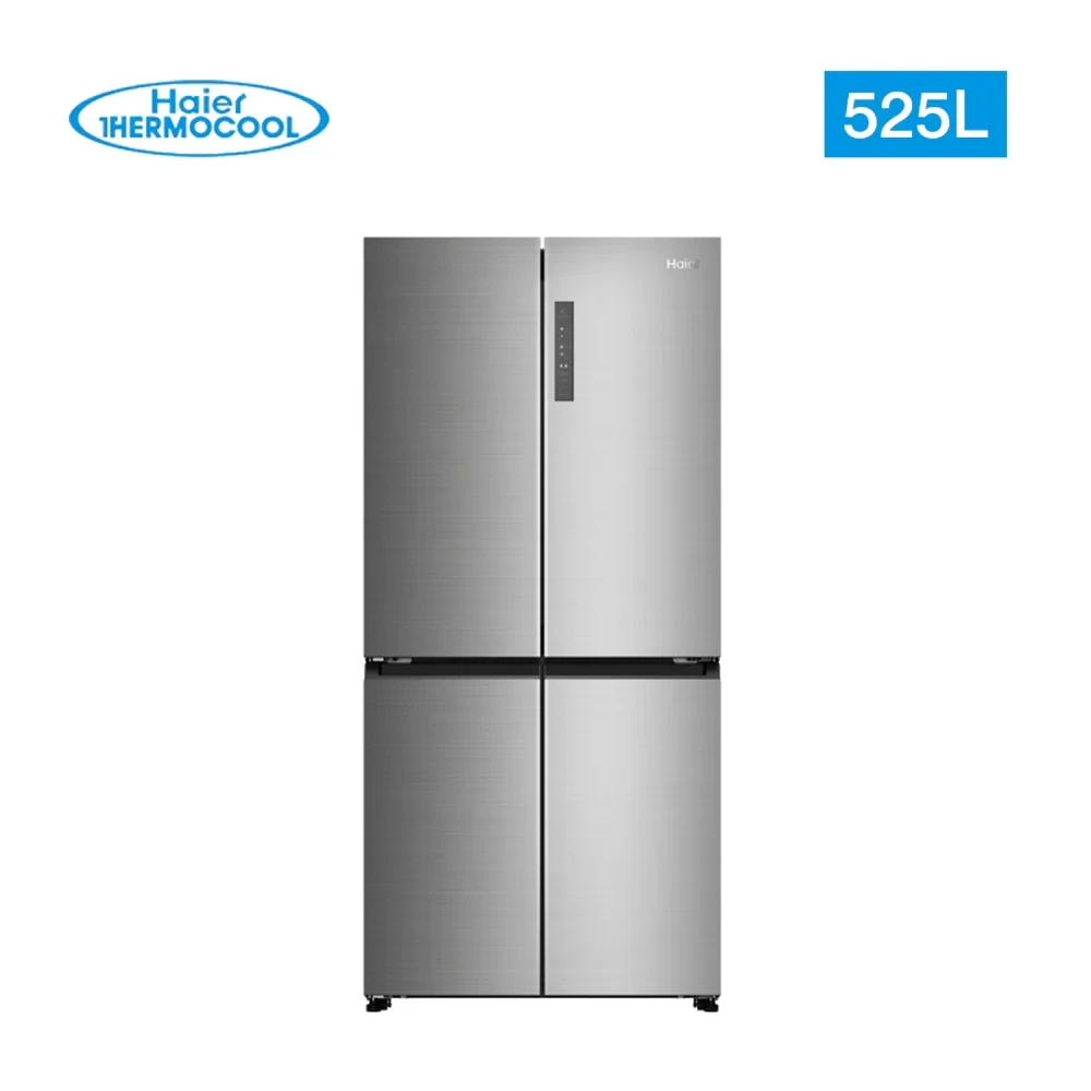 Haier 525L Side-by-Side Refrigerator with Inverter & No Frost – HRF-525SS (Silver)