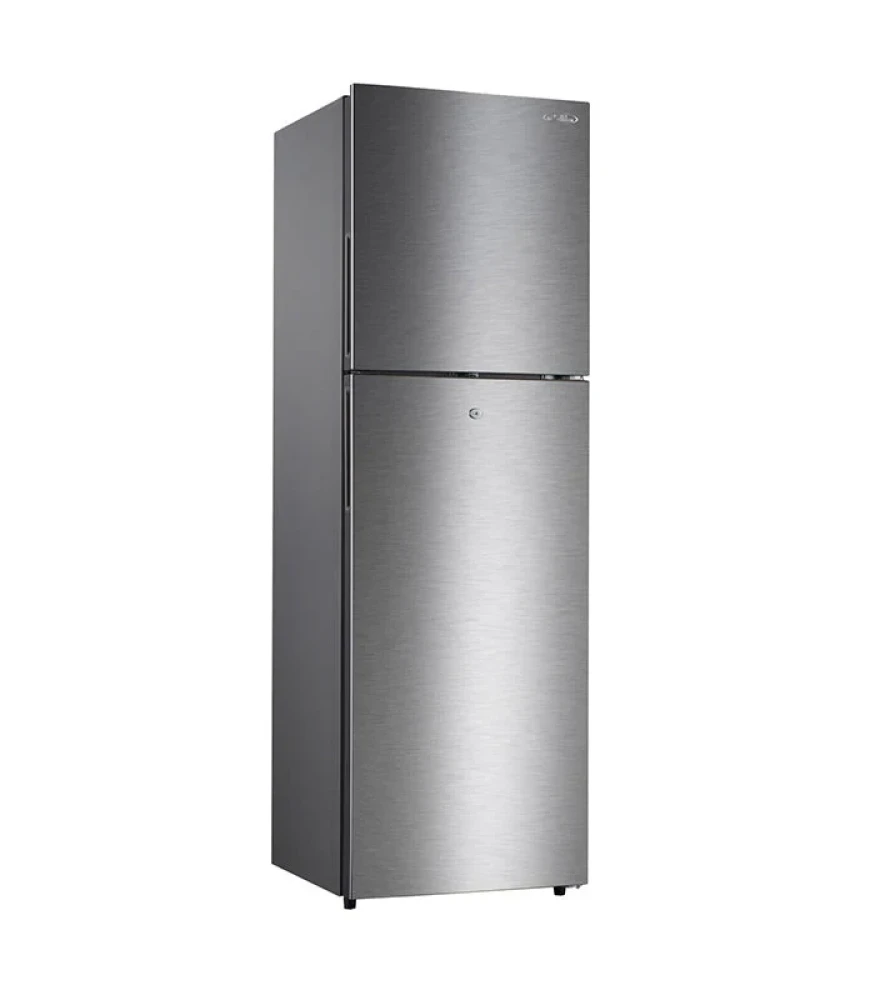 Haier 355L Double Door Refrigerator with Jumbo Freezer – HRF-355BLUX (Silver)