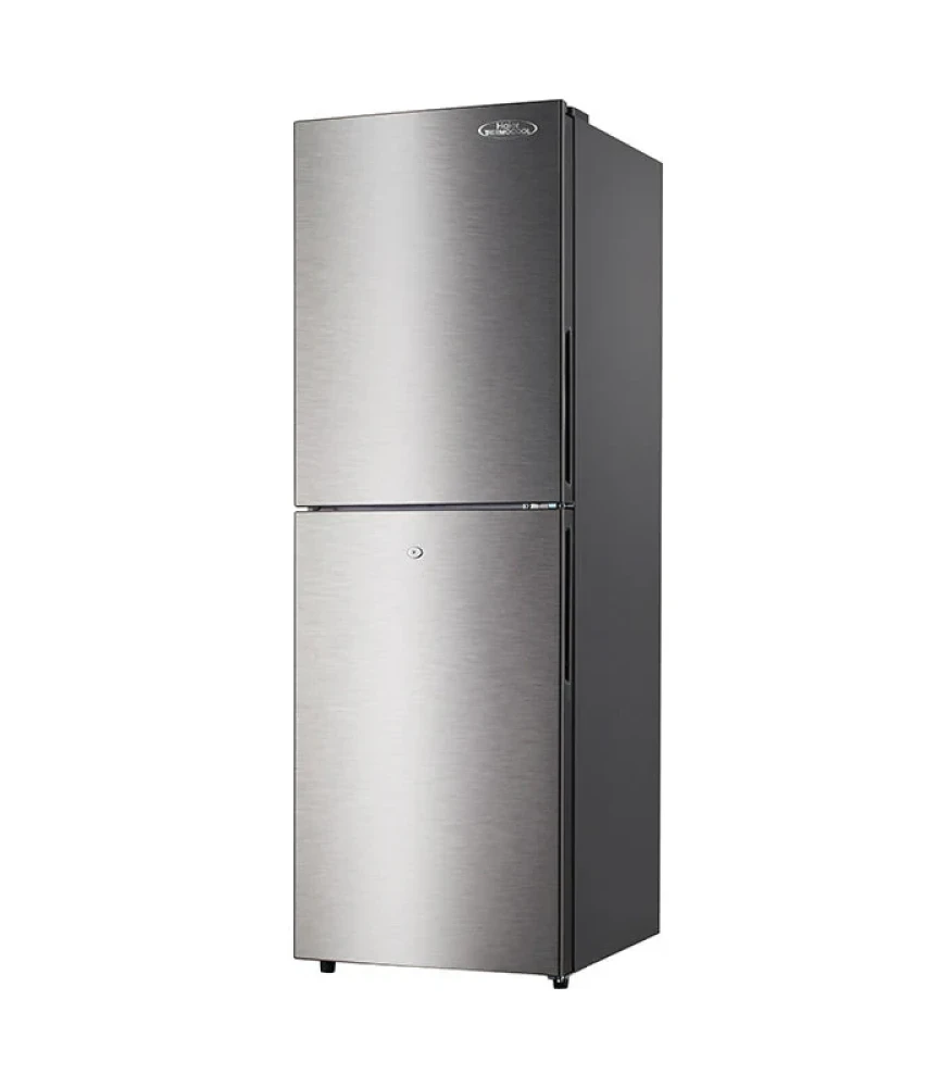 Haier 250L Double Door Refrigerator with Jumbo Freezer – HRF-250BLUX (Silver)
