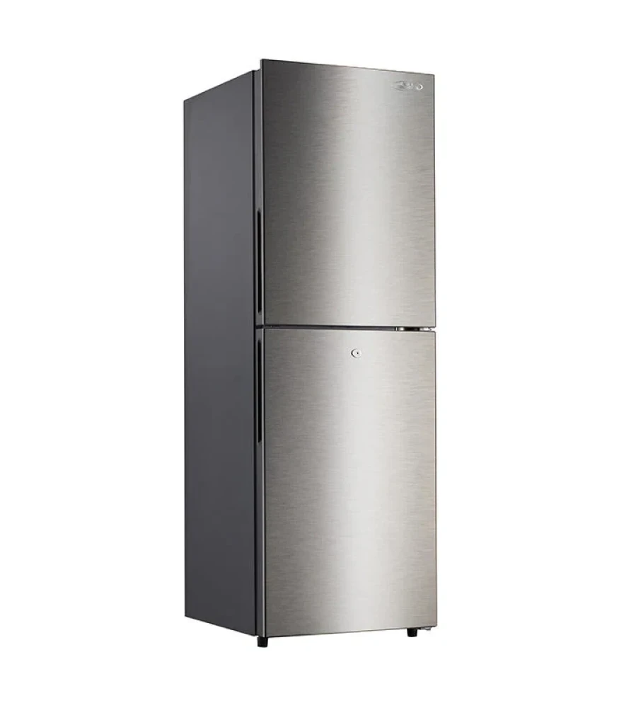 Haier 250L Double Door Refrigerator with Jumbo Freezer – HRF-250BLUX (Silver)