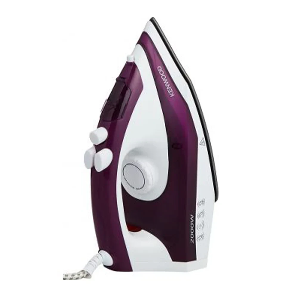 Kenwood 2200W Steam Iron – 250ML Non-Stick Soleplate | STP40 (White)