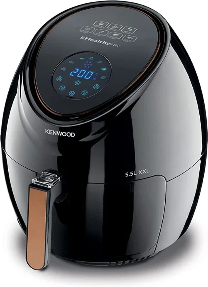 Kenwood 3.8L Digital Air Fryer – 1500W Touchscreen with 7 Preset Programs | HFP30 (Black)