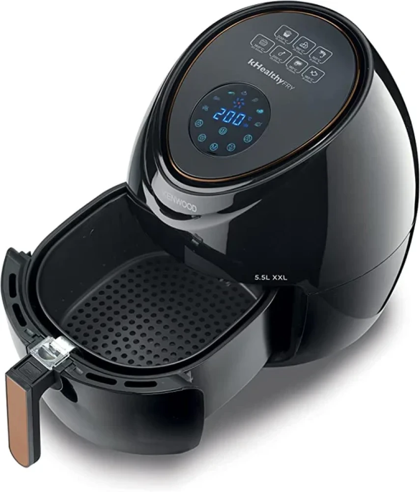 Kenwood 3.8L Digital Air Fryer – 1500W Touchscreen with 7 Preset Programs | HFP30 (Black)