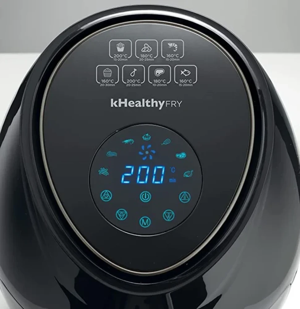 Kenwood 3.8L Digital Air Fryer – 1500W Touchscreen with 7 Preset Programs | HFP30 (Black)