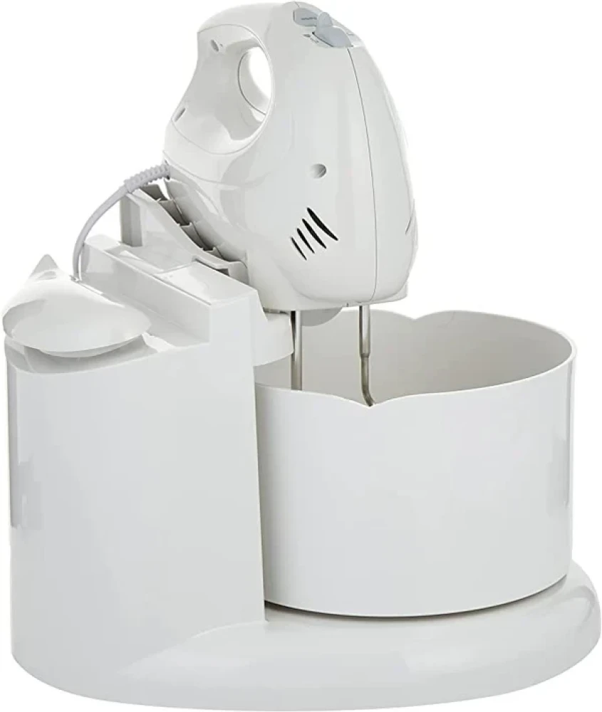 Kenwood 250W Hand Mixer – 6 Speeds + Pulse with Beaters & Kneaders | HM430 (White)