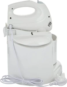 Kenwood 250W Hand Mixer – 6 Speeds + Pulse with Beaters & Kneaders | HM430 (White)