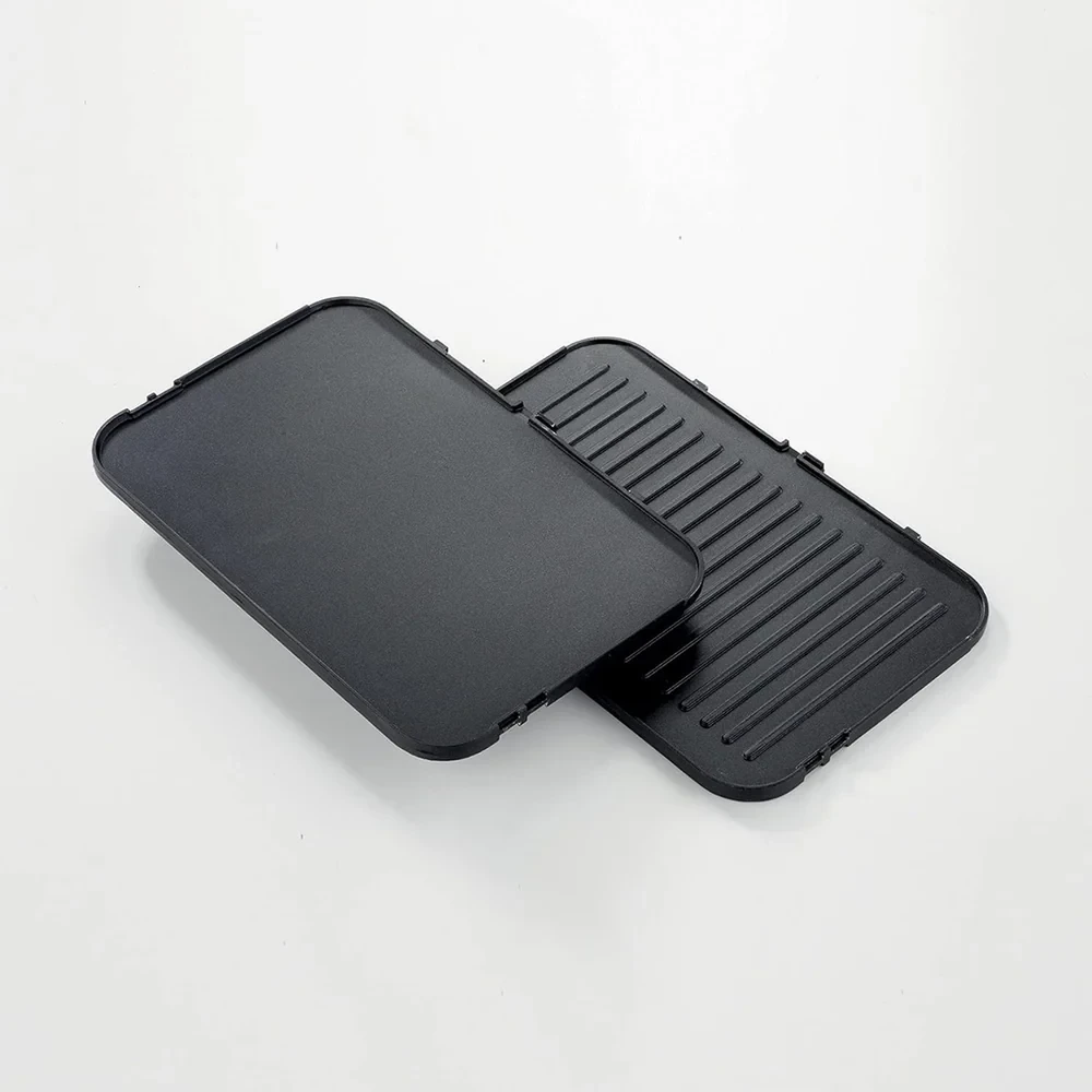 Kenwood 1800W Heat Grill – Non-Stick Contact Grill with Fat-Draining Tray | HGM50