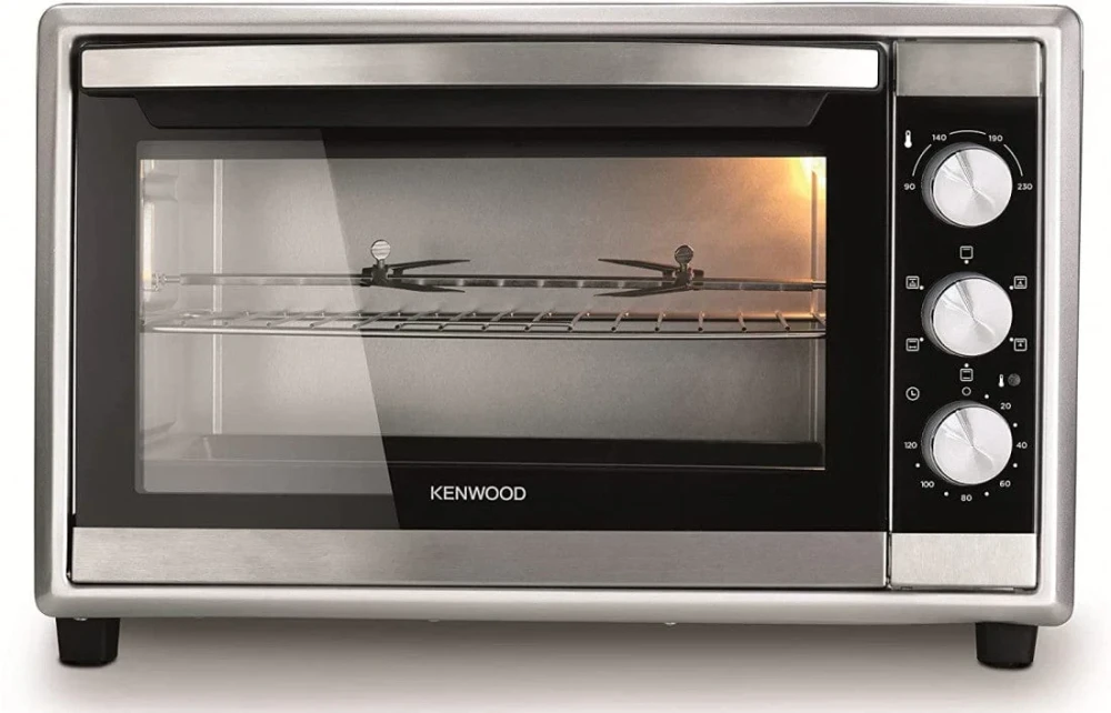 Kenwood 70L Electric Convection Oven – 2200W with Rotisserie & 6 Cooking Positions | MOM70