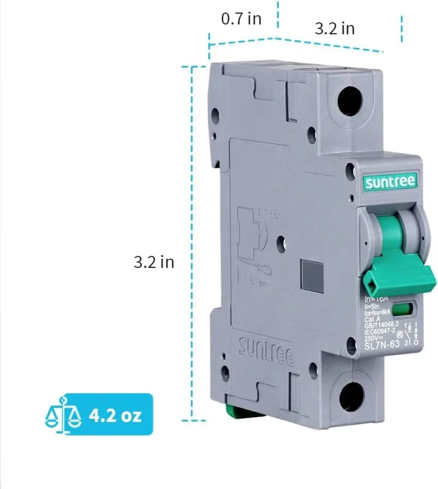 SUNTREE AC Breaker 40 AMPS - 2 POLES SUNBRKAC40AMPS-2P