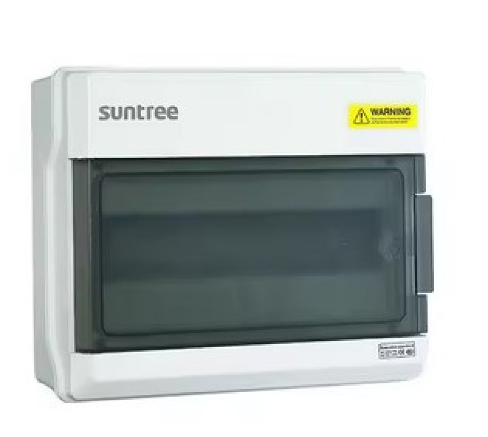 SUNTREE 6-Way IP40 Plastic Distribution Box SUNDB6WAY