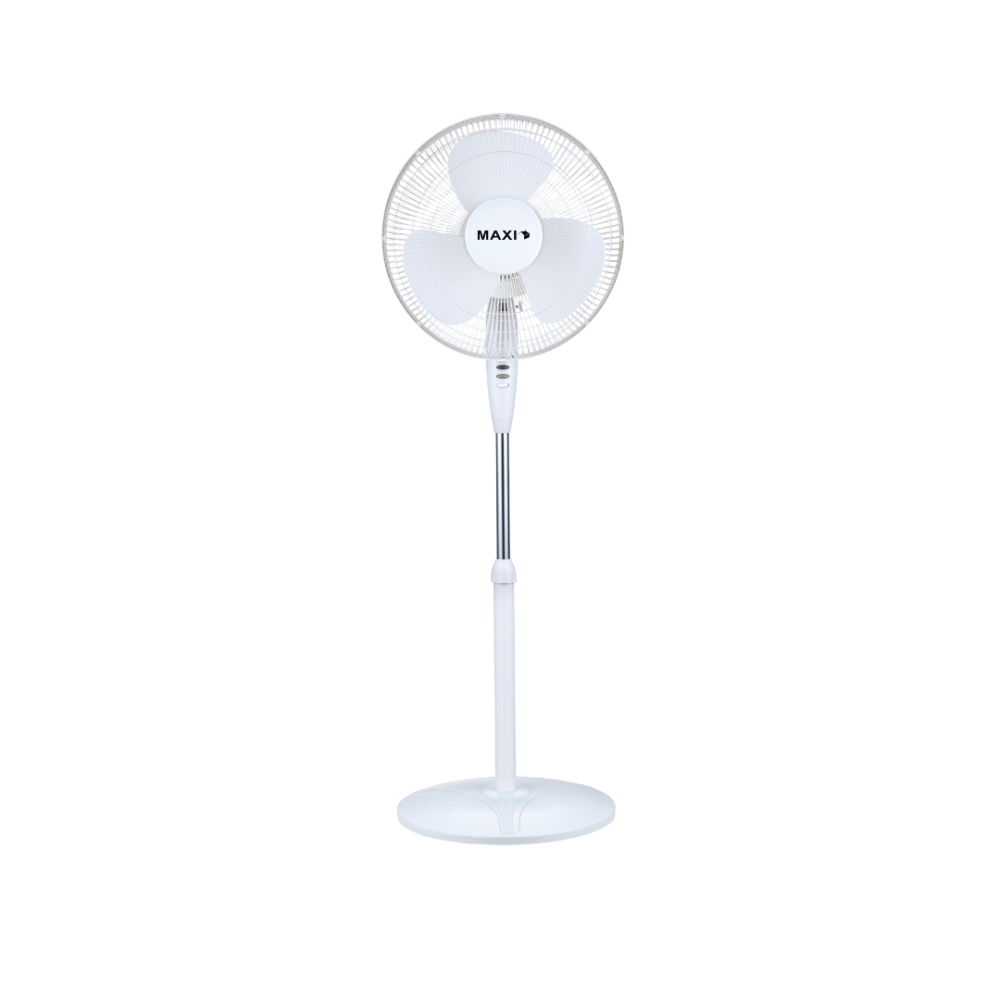 MAXI 16INCH FREE STANDING FAN WHITE MAXIFAN40B-RD