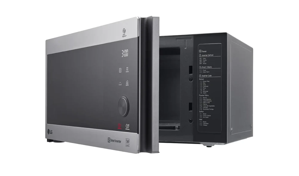 LG Microwave 42L 1200W (MH8265CIS) – Smart Inverter with Grill & EasyClean™