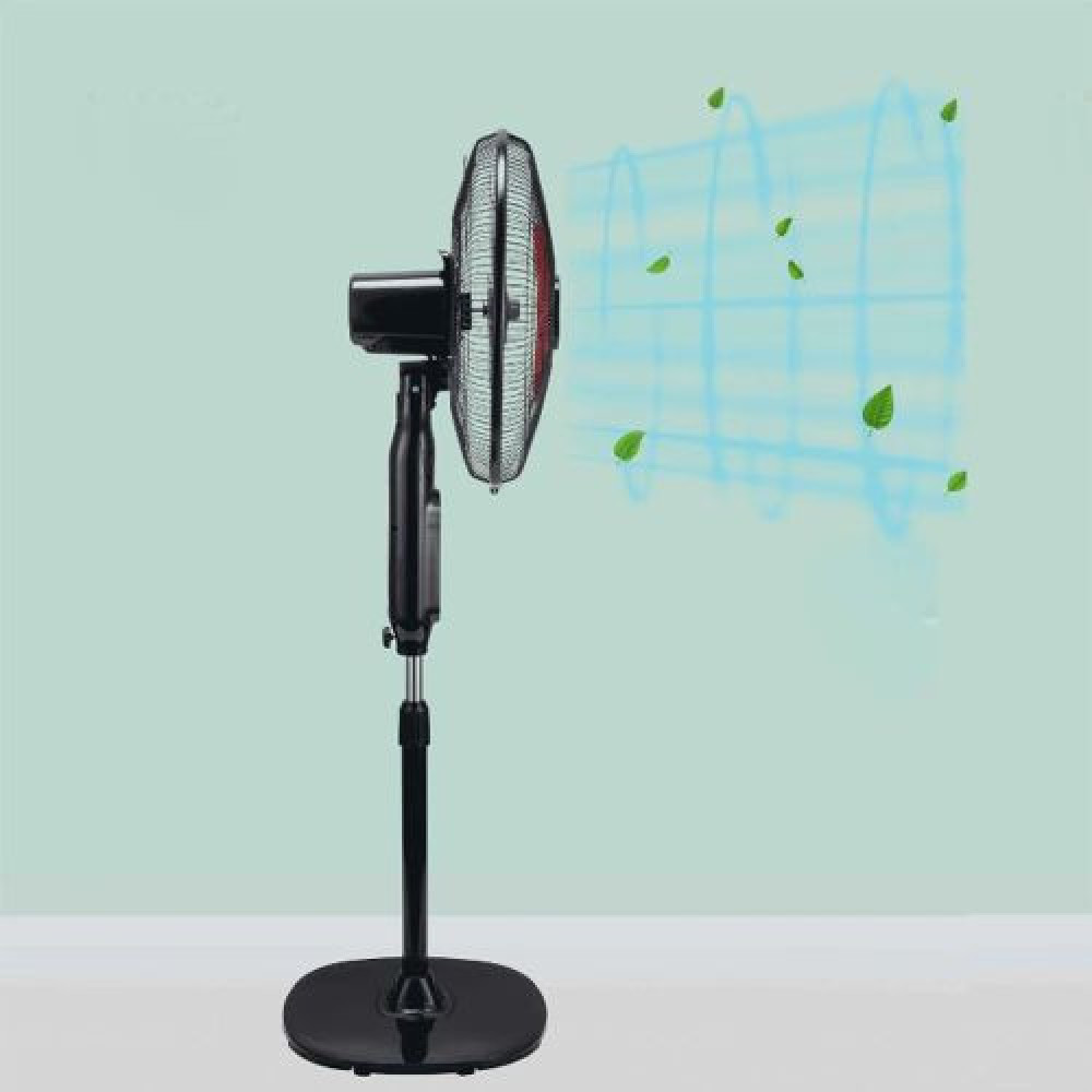 Binatone RCFM-1875 18" Rechargeable Standing Fan – Up to 8 Hours Breeze, USB Phone Charging, LED Light + 2 Years Warranty