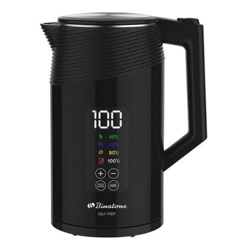 Binatone 3L Digital Kettle 2200W (CEJ-1700T) – Rapid Boil & Keep Warm