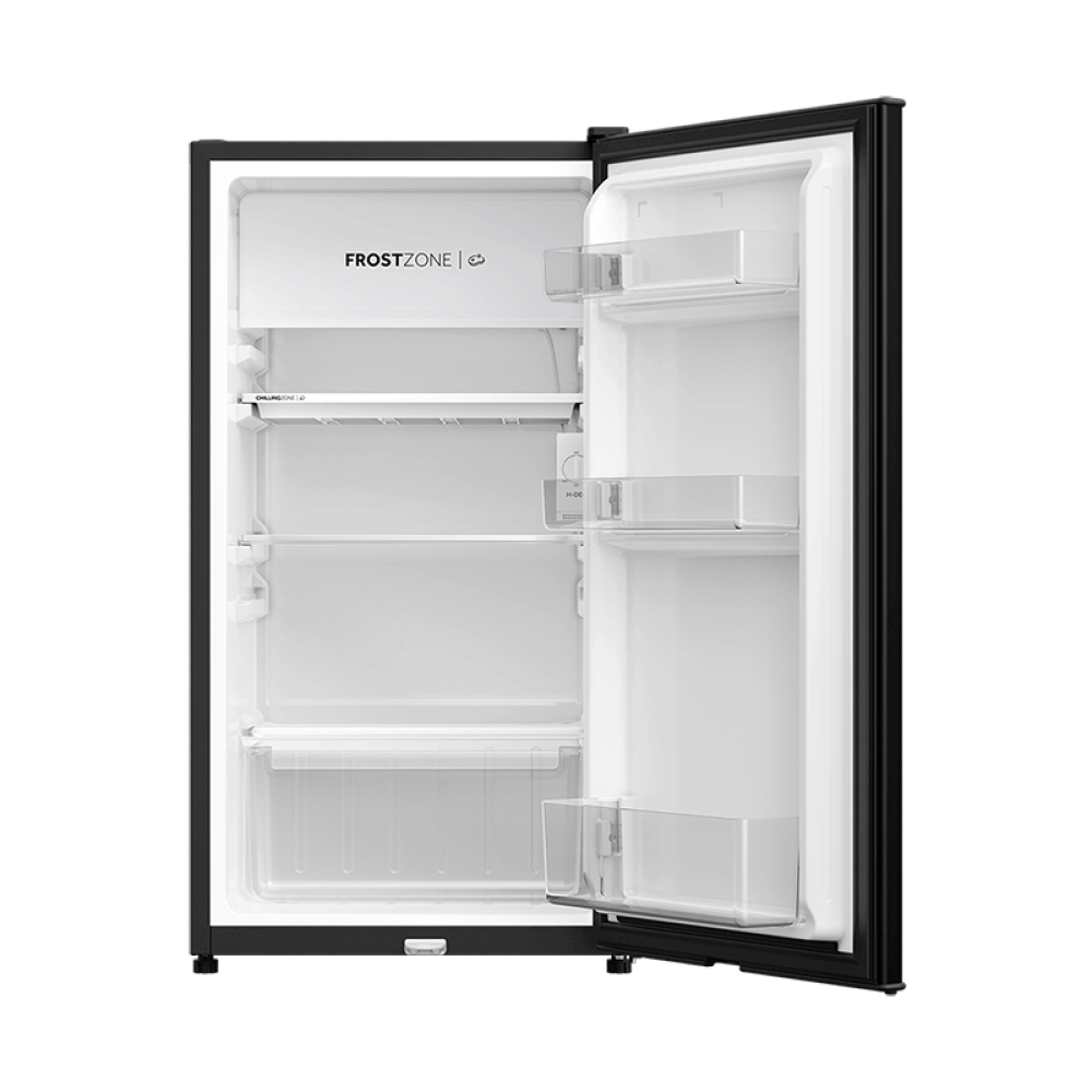 Haier Thermocool 90 Liters Single Door Black Refrigerator | HR- 135BA R6 BLK