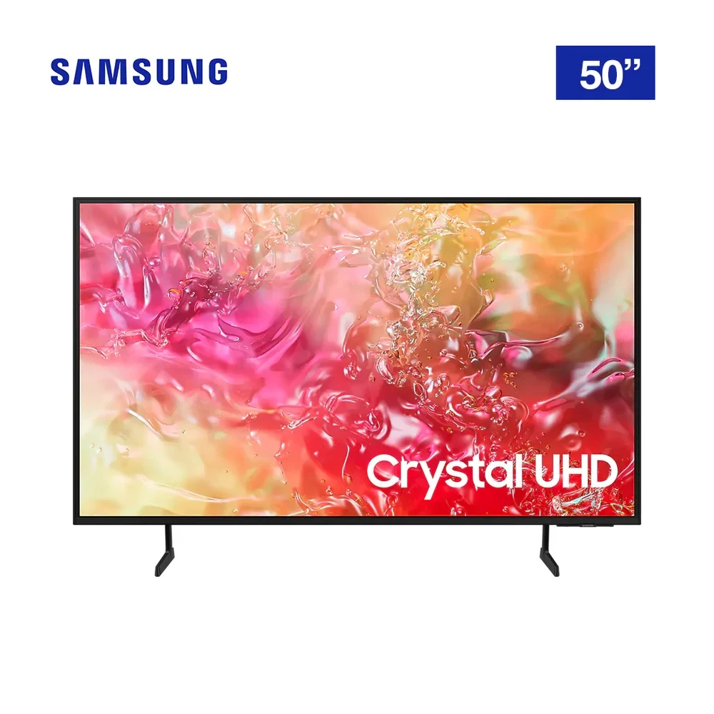 Samsung 50″ Crystal UHD 4K Smart TV (UA50DU7010UXKE, 2024 Model) – Slim Bezel Design