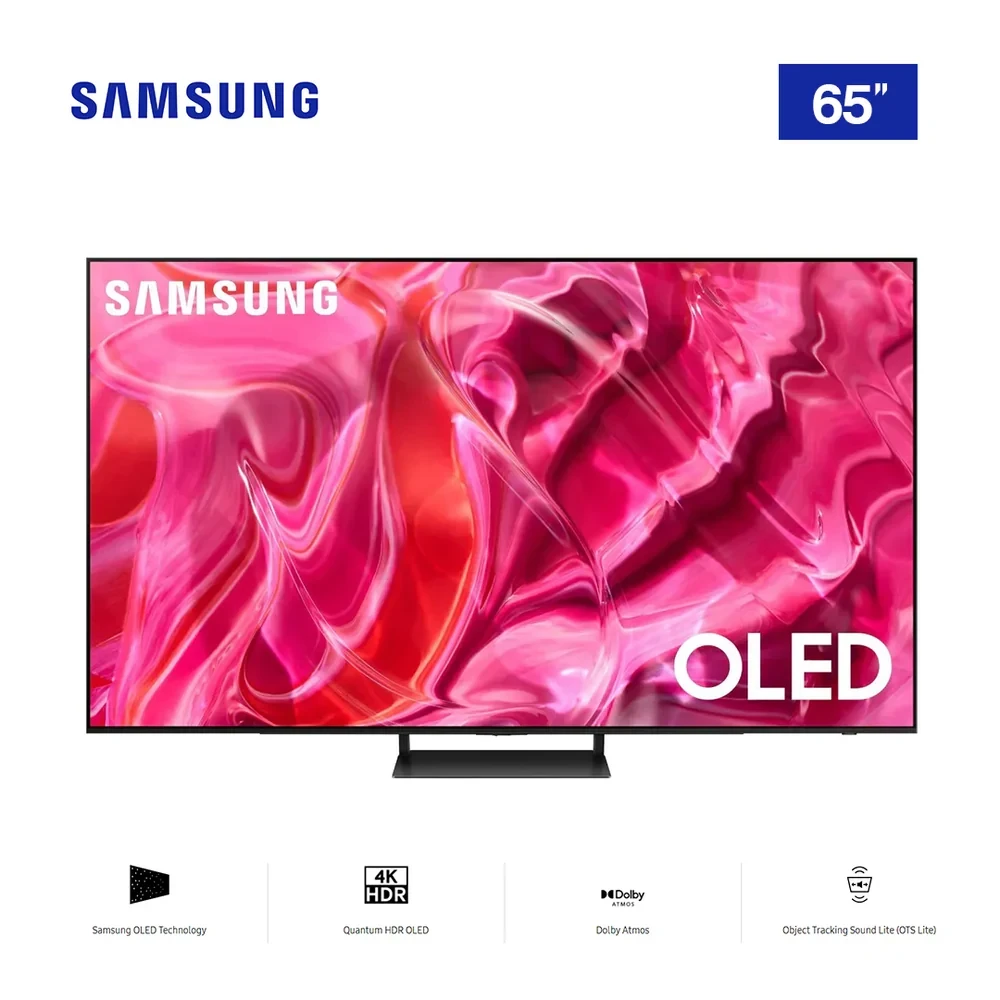 Samsung 65″ OLED 4K Smart TV (QA65S90C) – Quantum HDR OLED & Dolby Atmos