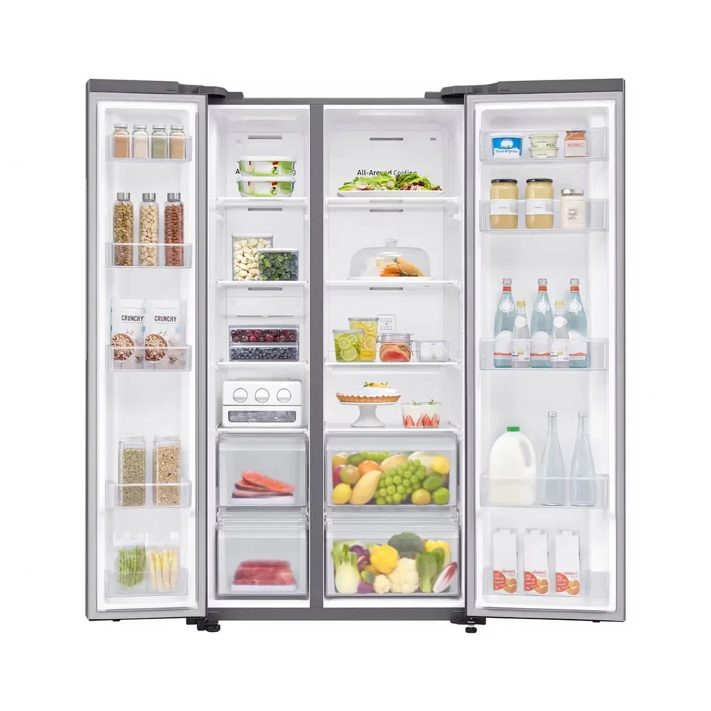 Samsung 680L Side-by-Side Fridge (RS62R5001M9/GH) – SpaceMax™ & All-Around Cooling