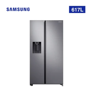Samsung 617L Side-by-Side Fridge (RS64R5111M9/GH) – SpaceMax™ & Ice Maker