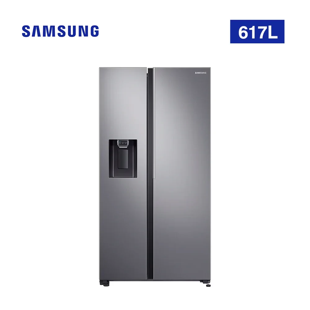 Samsung 617L Side-by-Side Fridge (RS64R5111M9/GH) – SpaceMax™ & Ice Maker