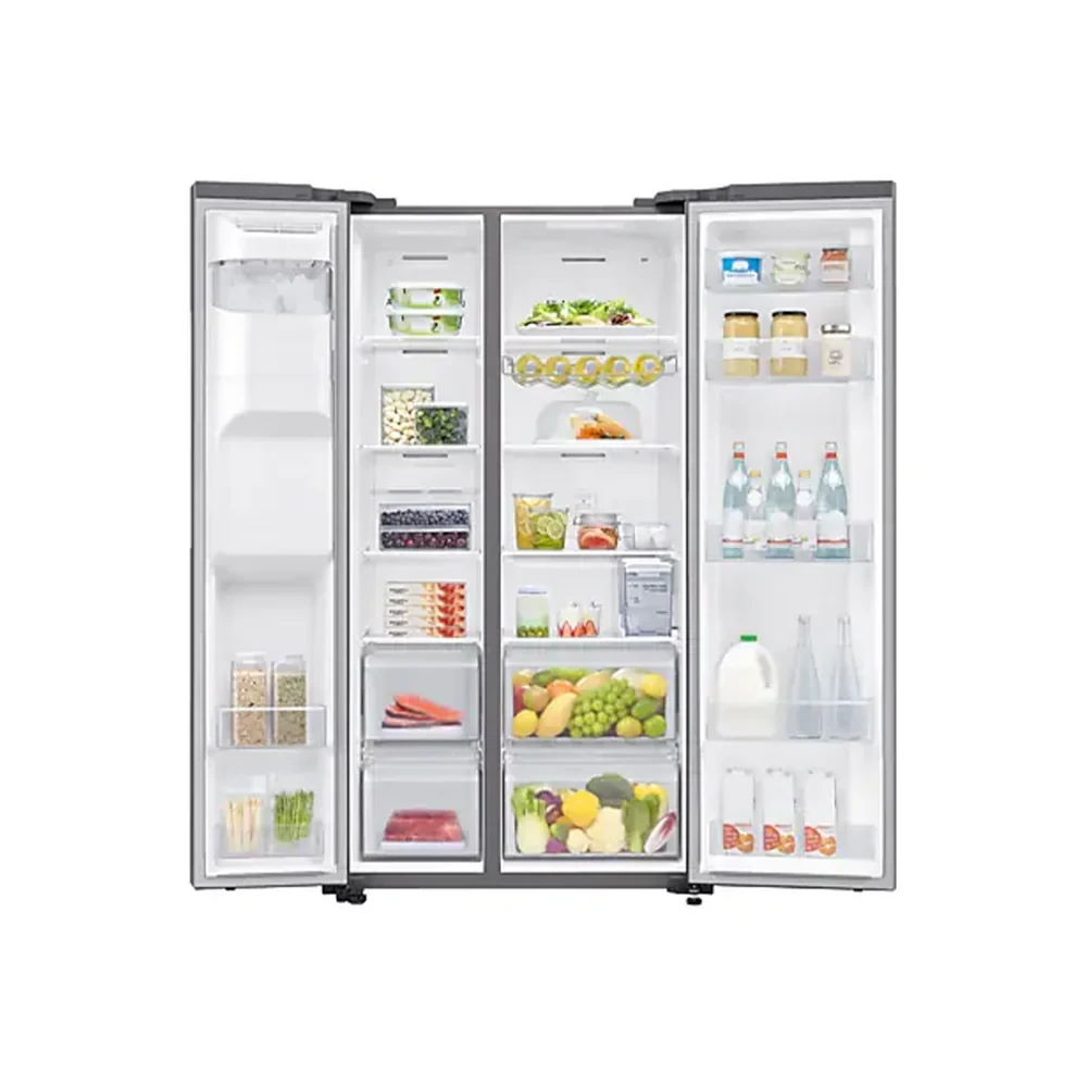 Samsung 617L Side-by-Side Fridge (RS64R5111M9/GH) – SpaceMax™ & Ice Maker