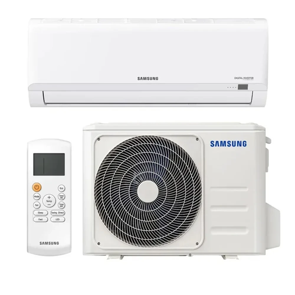 Samsung 1.0HP Inverter Split AC (AR09BVHGAWK/AF) – Fast Cooling & Energy Saving