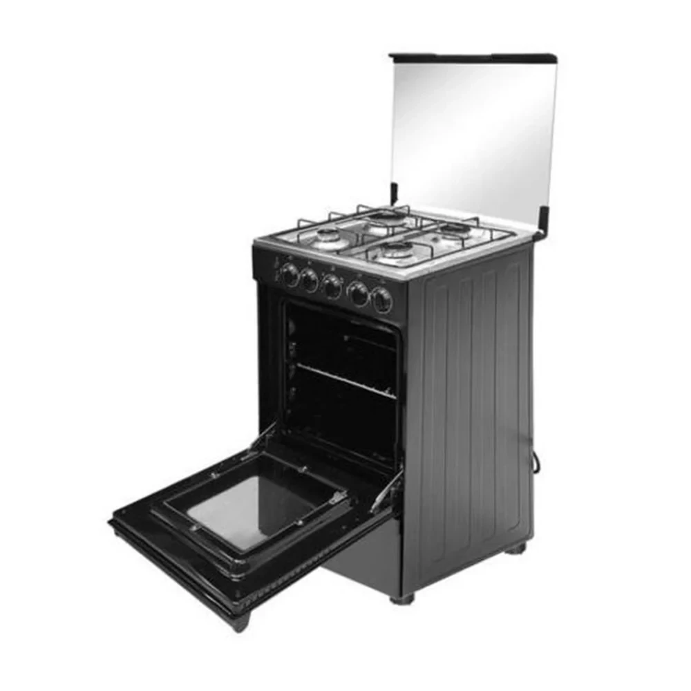 Midea 50x55 Gas Cooker 4G (5055-4G057-B) – 4 Burners with Oven