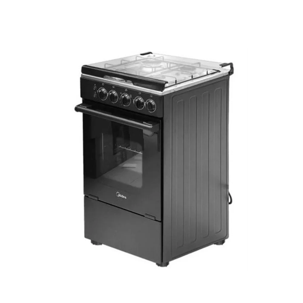 Midea 50x55 Gas Cooker 4G (5055-4G057-B) – 4 Burners with Oven