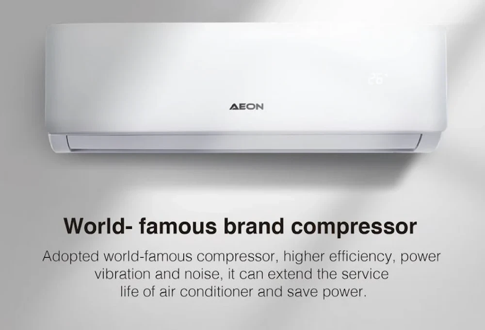 AEON 1HP Inverter Split AC (ASA09IJ3) – Quiet & Energy Efficient Cooling