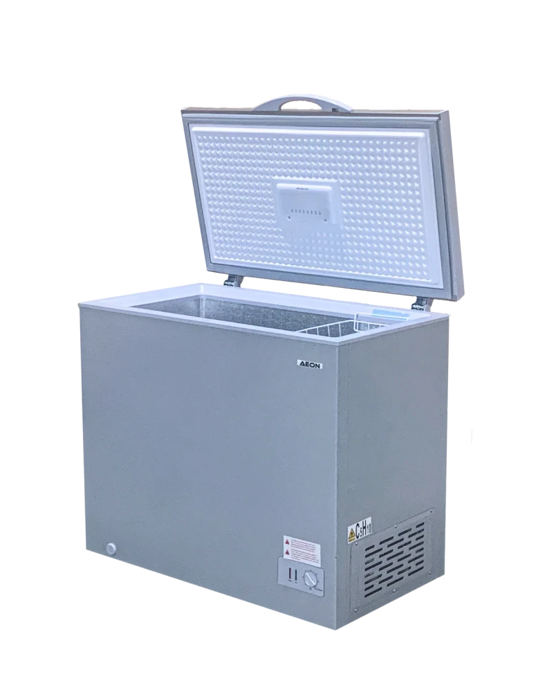 AEON 252L Chest Freezer with Adjustable Thermostat & Lock – Grey ACF250GK