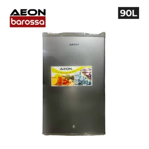 AEON 90L Black Direct Cool Refrigerator – Compact Fridge with Mini Freezer & Lock (Model ARS100GM)