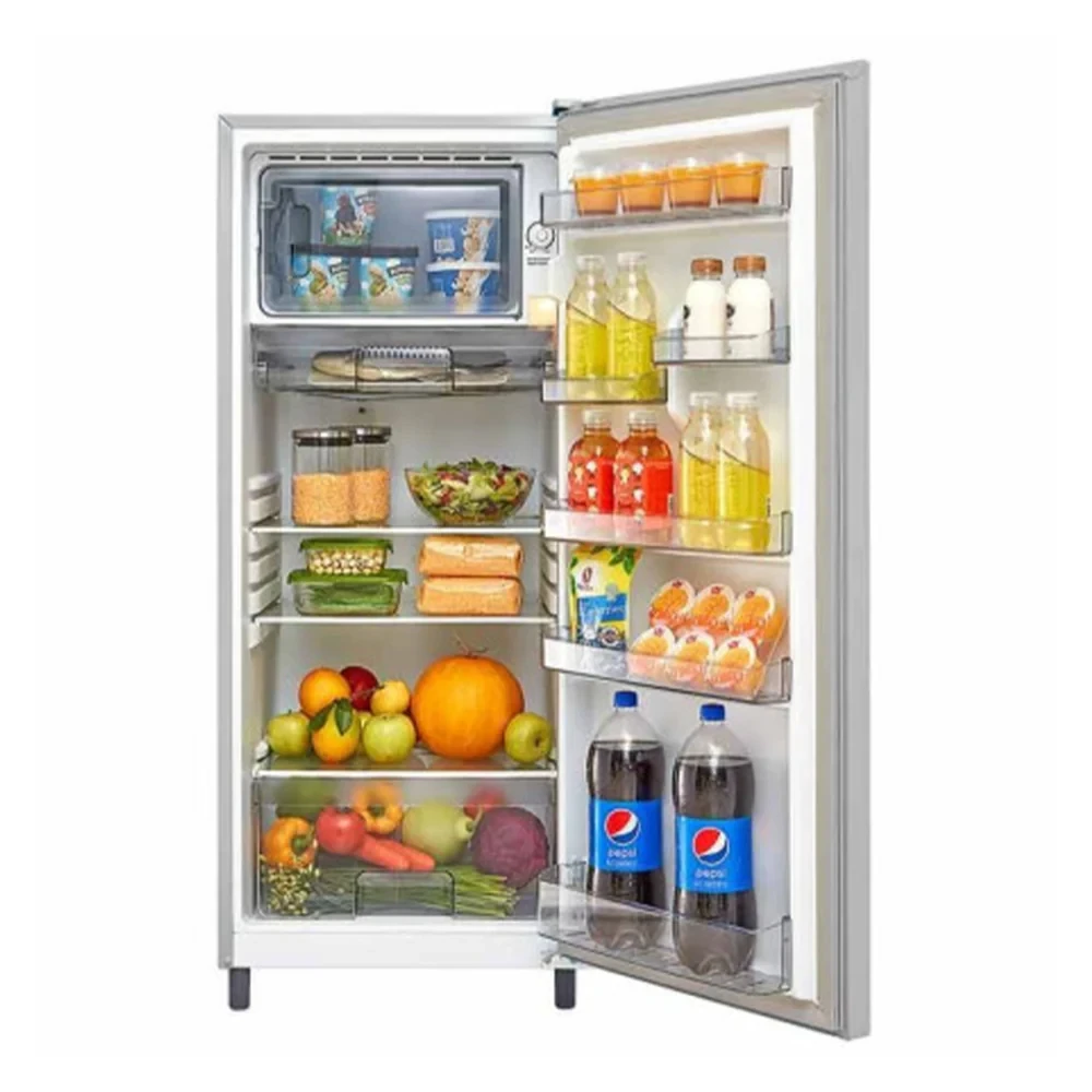 MIDEA 190L Single Door Refrigerator – Mechanical Control & Separate Chiller Compartment (Model HS-247L, Silver)